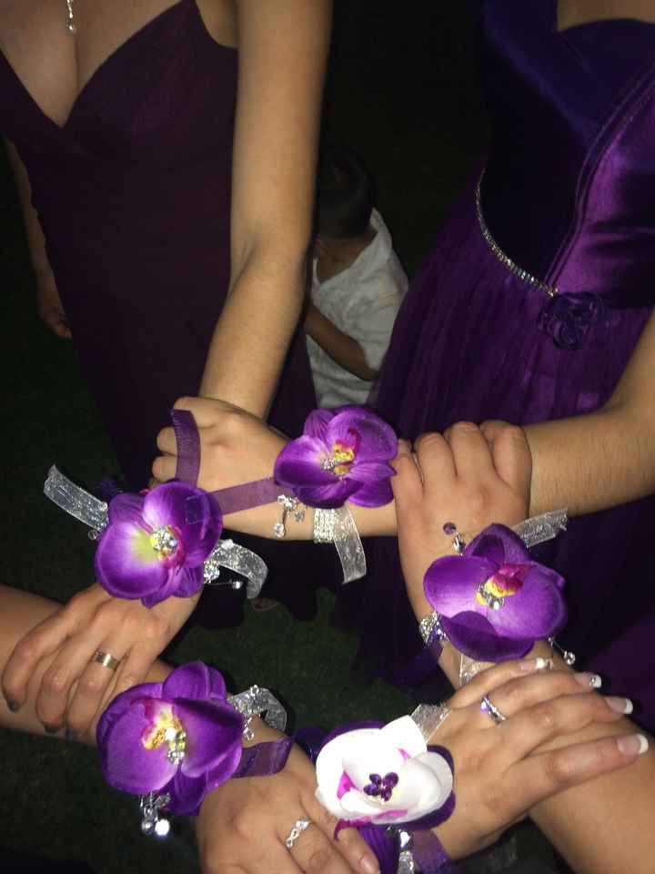 Mis damas y sus corsage 