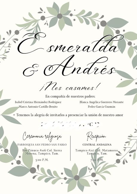 ¿Ya tienen las invitaciones para su boda? ✅ o ❌ 3