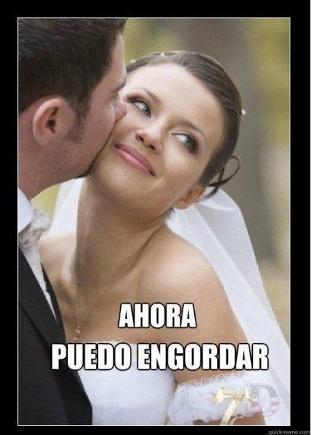 Eso dijo mi novia.