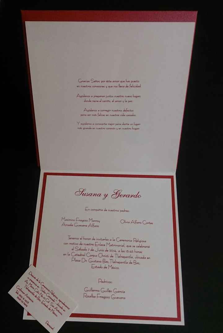 Presume tu invitación ;) - 4