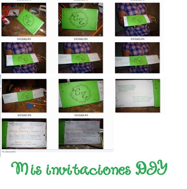 las invitaciones chidas >.