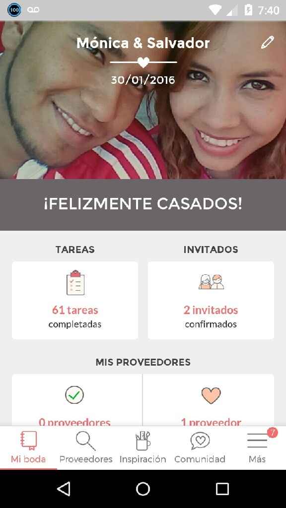 De llegó el día! - 1