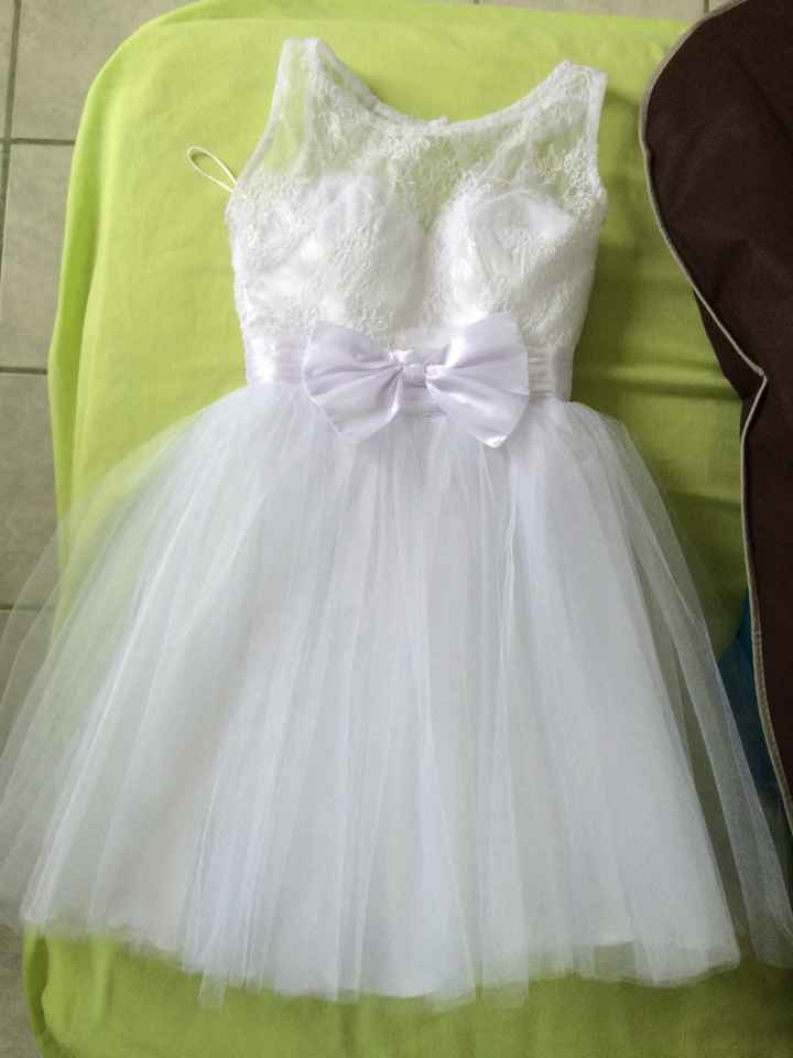 Mi vestido de novia para mi boda civil* - 1