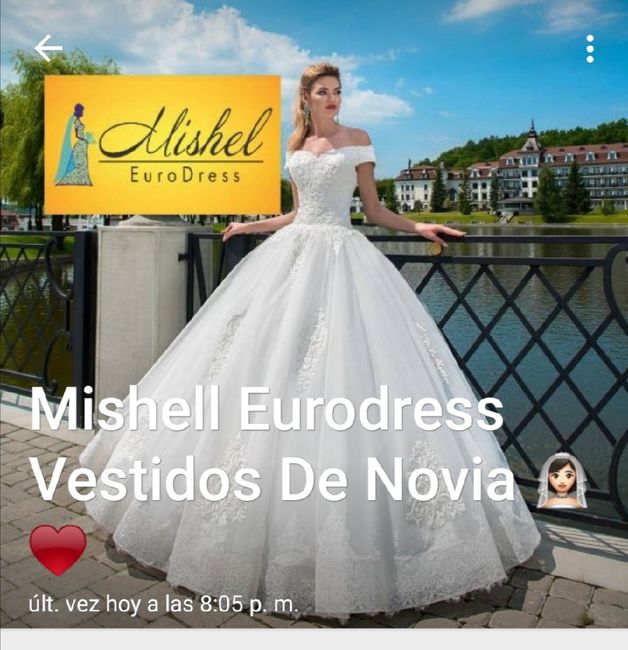 Agenda paso #8: Vestido de Novia - 2