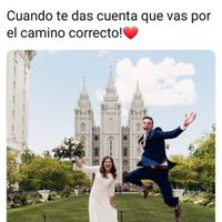 Sé que vamos por el camino de nuestra felicidad