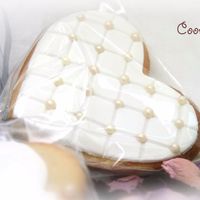 Galletas de corazón de recuerdo.