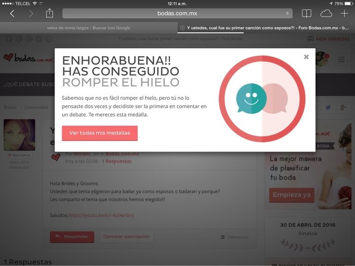 Quinta y última creo jejej