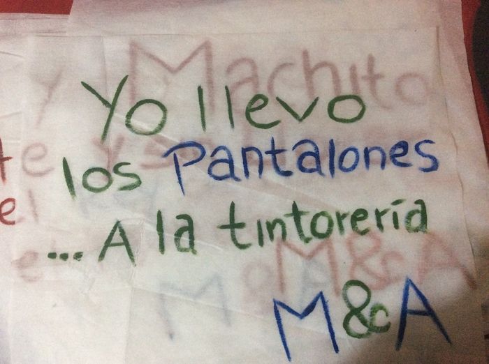 Yo llevo los pantalones 