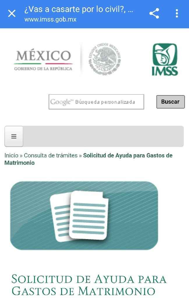 Te vas a casar por lo civil? solicita tu ayuda para gastos de matrimonio en el imss - 1