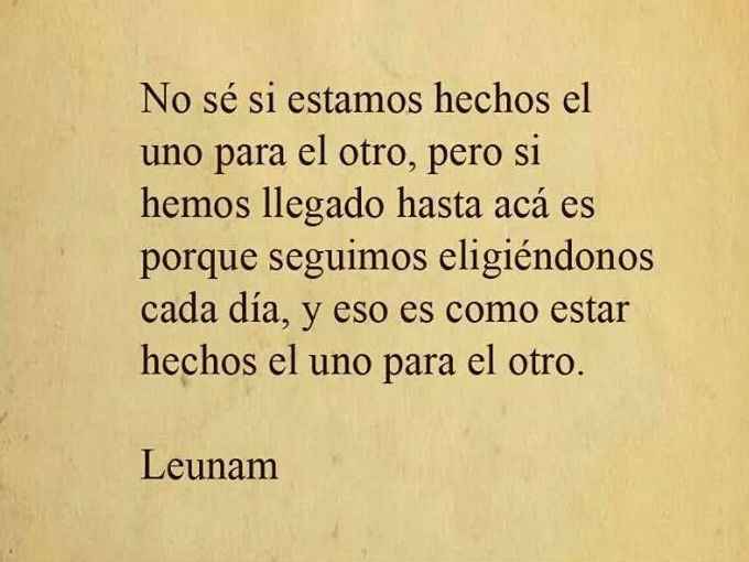 datos breves del amor