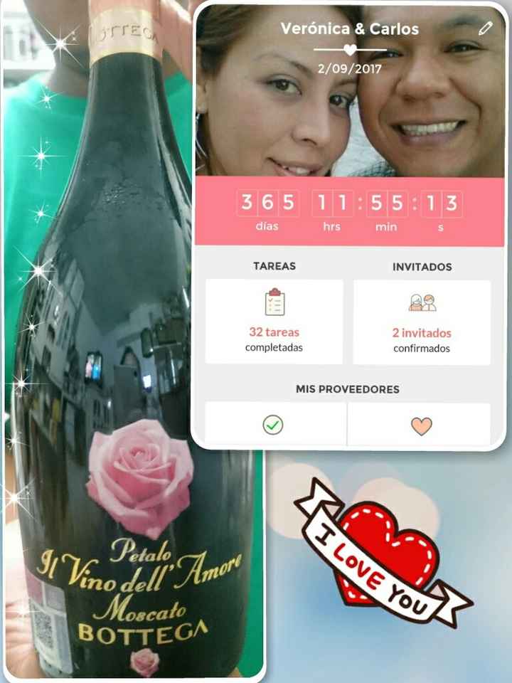 A 1 año exacto de nuestra boda... buscando el vino ideal! - 1