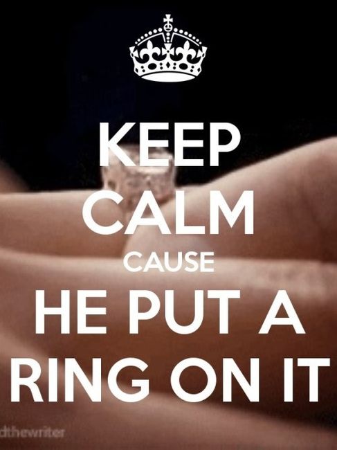 he put a ring