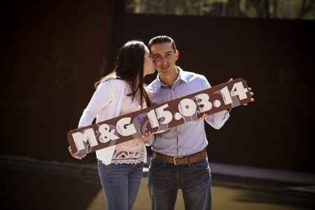 Mis fotos con mi letrerito