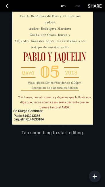  Presuman sus invitaciones - 1