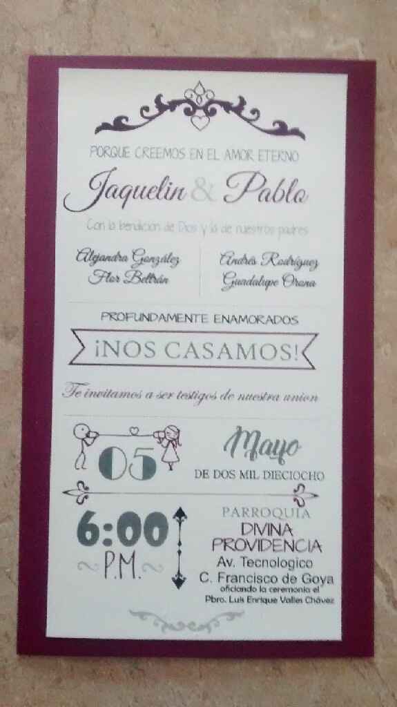 Invitaciones Listas!! - 1