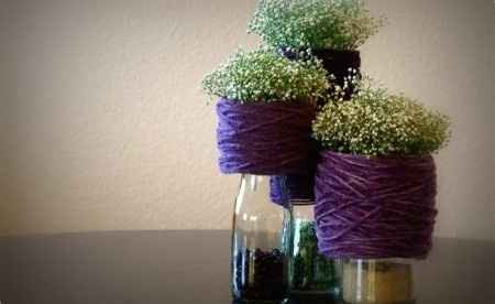 centros de mesa diy