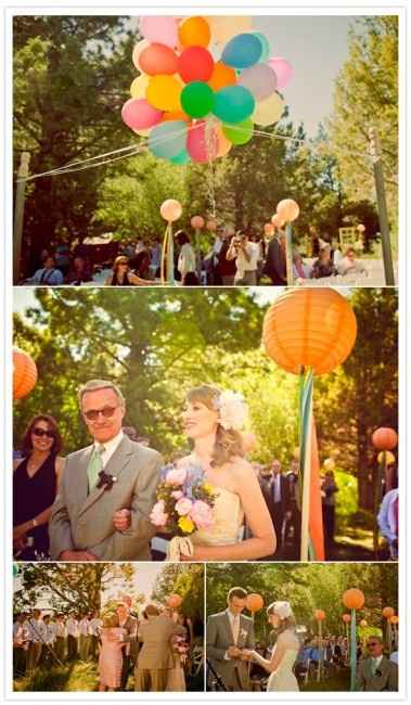sesión de fotos con globos