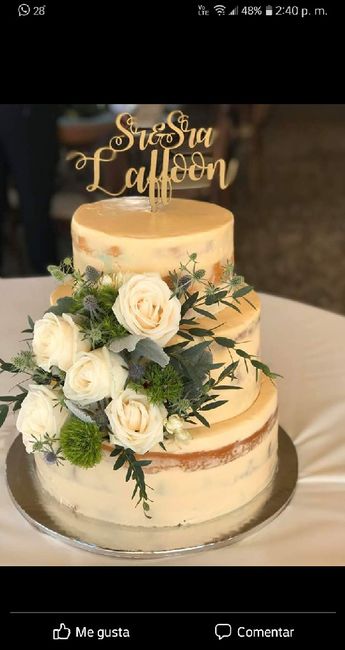 Enamorada del pastel de boda que está aquí dentro👇 15