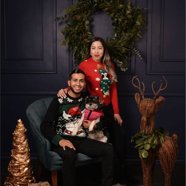 "Sesión Navideña Como Esposos" 7