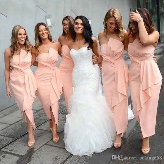 Color de vestido de damas en frío - 1