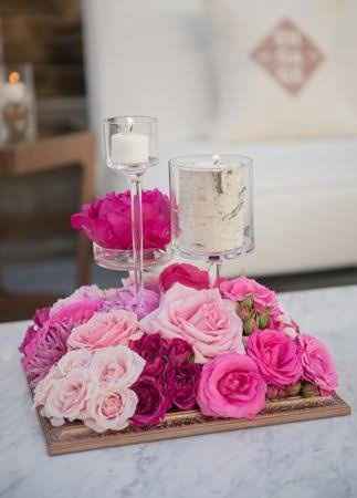 Centros de mesa para el mes rosa🎗 - 6