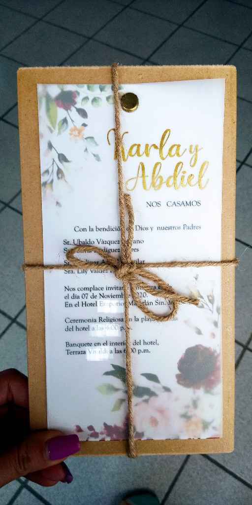 Mis invitaciones💌 - 1
