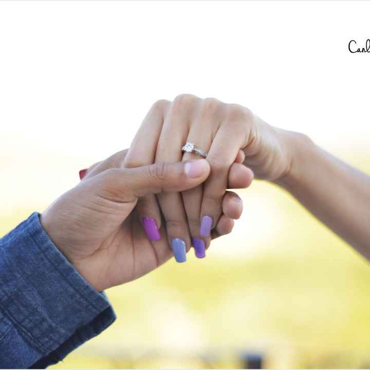 ¿Verdad que el anillo de compromiso si es lo mejor del mundo? - 1