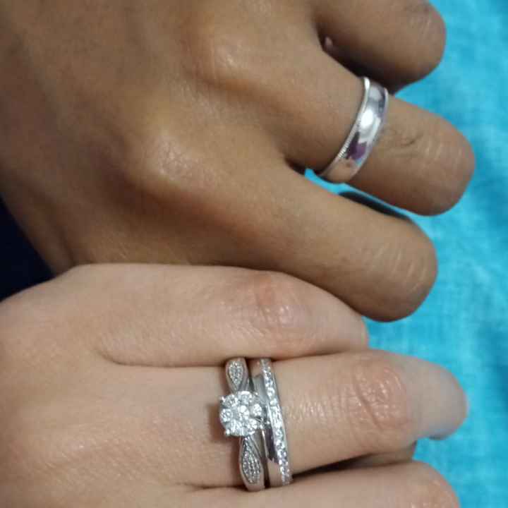 Argollas matrimoniales iguales o diferentes - 1