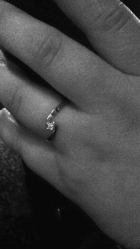 Por fin tengo mi anillo de compromiso.  cual es el tuyo - 1