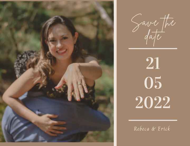 📸 Publica una foto de tu Save the date o  de un viaje que hayas realizado con tu amor - 1