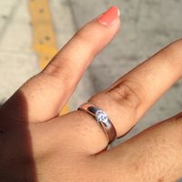 Mi anillo de compromiso!!! me muestran el de ustedes??? - 1