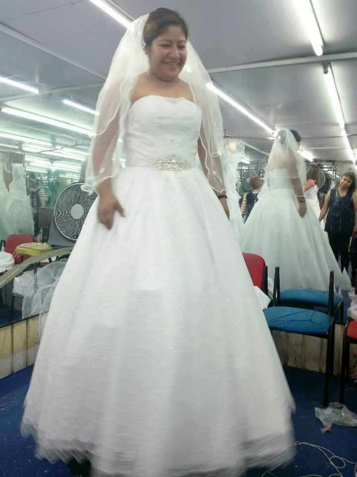 Ya tengo mi vestido de novia solo me falta el del civil - 1