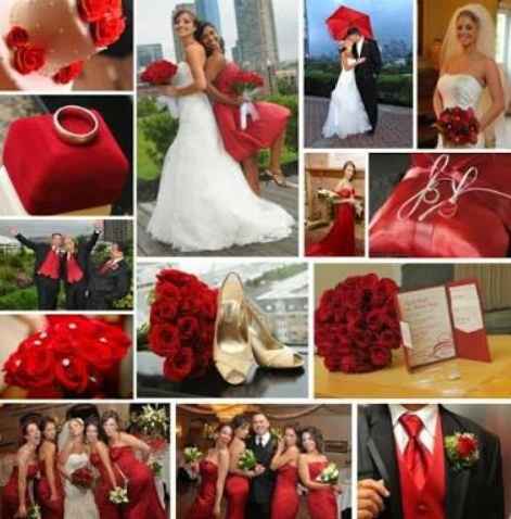 Ideas color rojo para tu boda - 1