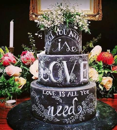 Ideas de pasteles de boda originales - 3