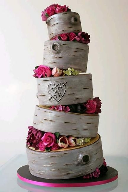 Ideas de pasteles de boda originales - 4