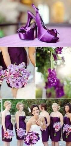 Ideas- color morado para tu boda - 9