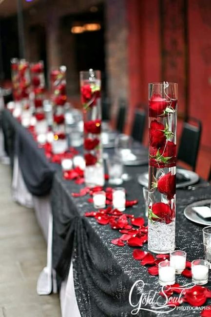 Ideas color rojo para tu boda - 5