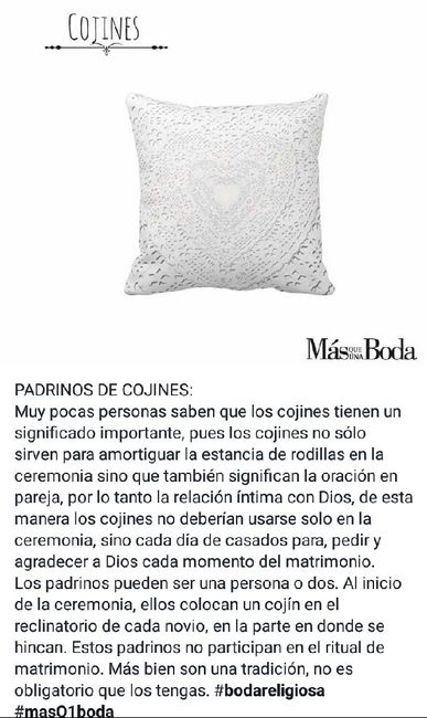 Padrinos y significados -matrimonio religioso - 8