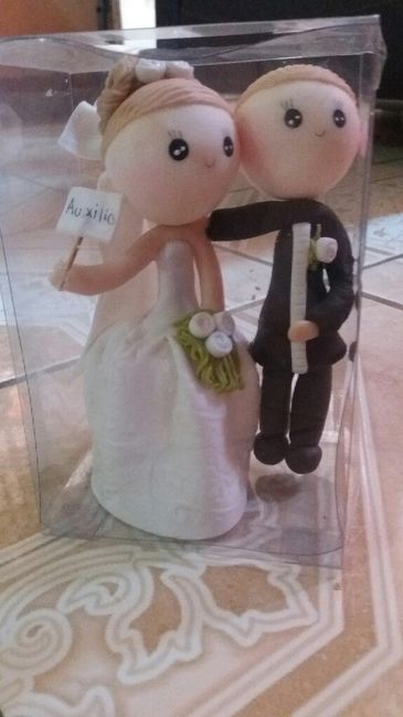 La novia de tu cake topper, ¿se parece a ti? - 1