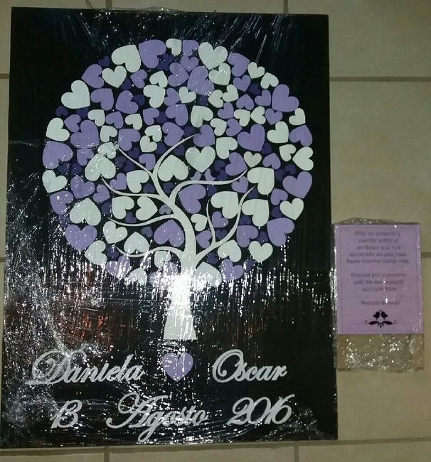 Mi hermoso arbol de firmas & gancho personalizado - 4