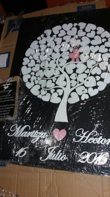 Mi hermoso arbol de firmas & gancho personalizado - 3