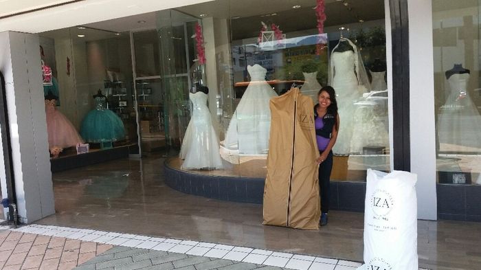 Ya tengo mi vestido en mis manos - 1