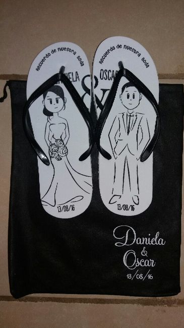 Llegaron mis sandalias,velitos y mandiles festiboda! - 3