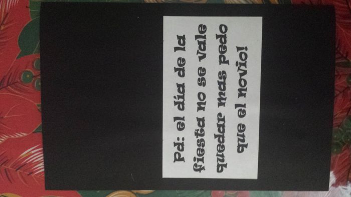 Invitaciones para los best man - 2