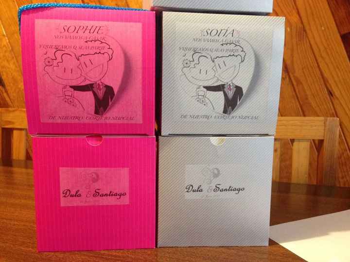 Invitaciones para los pajes - 1