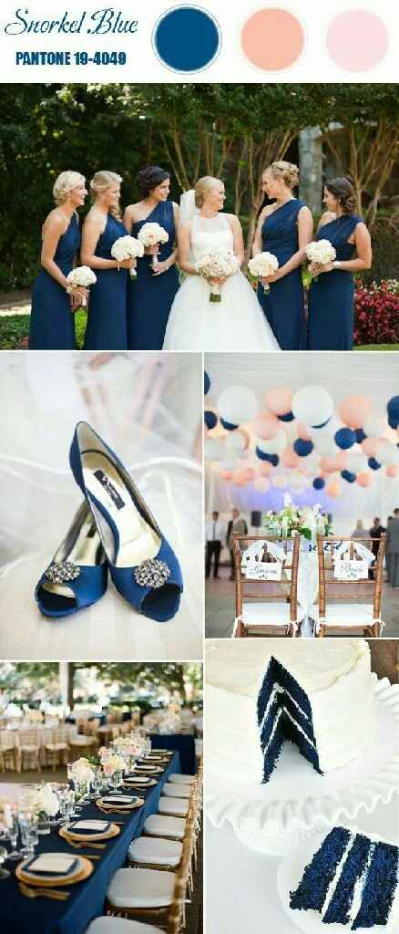 Decoracion boda en azul - 1
