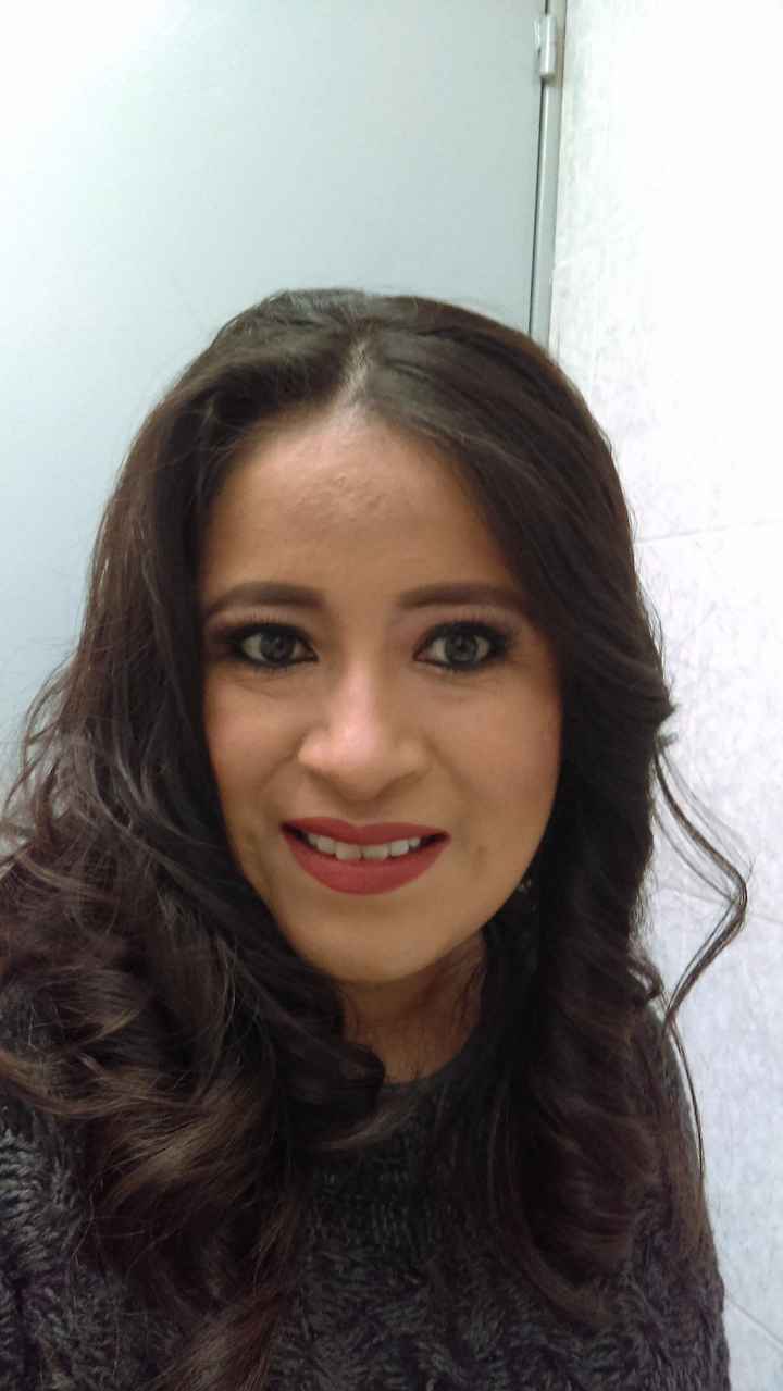 Prueba de maquillaje