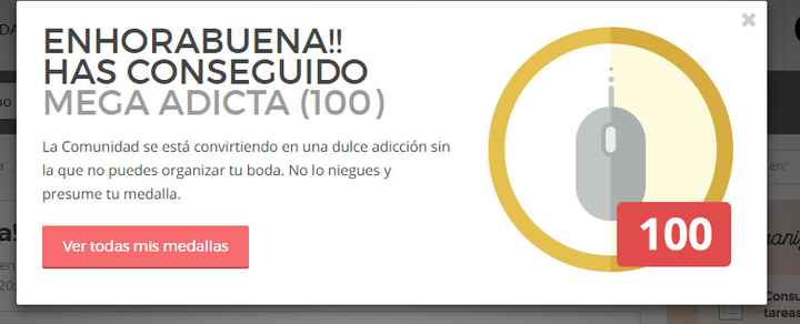 medalla mega adicta