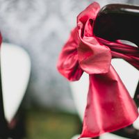 adorno en las sillas