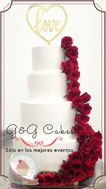 Pastel de boda 🎂 - 1